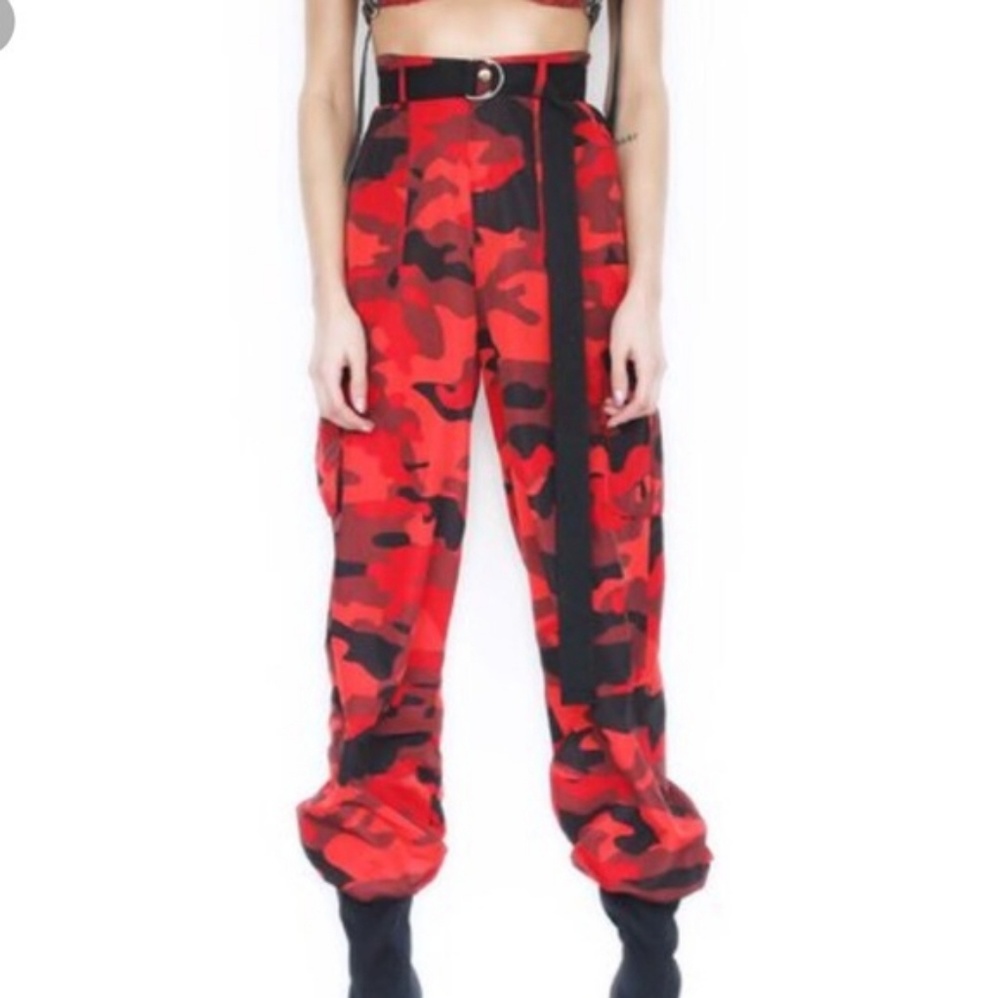 I AM GIA CAMO CARGO PANT